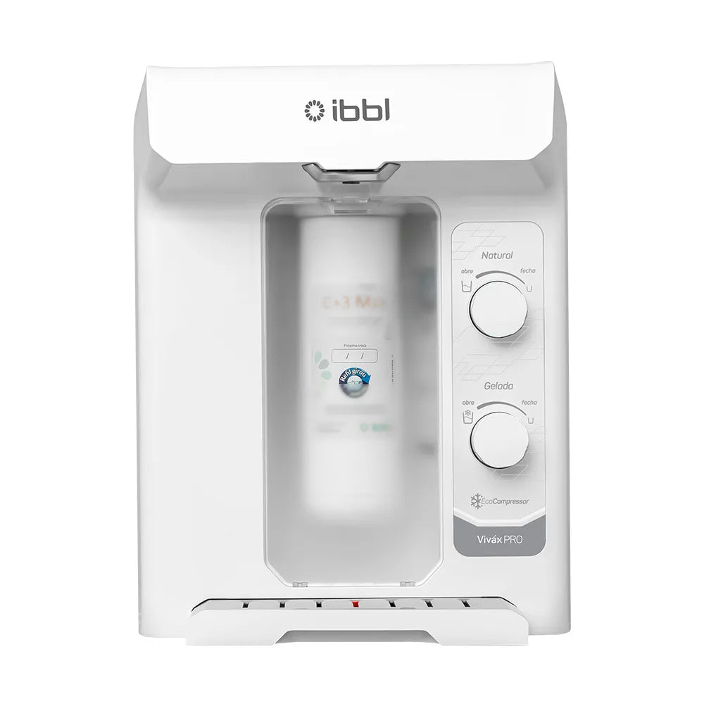 Purificador de Água Viváx com Compressor Pro Branco BIVOLT
