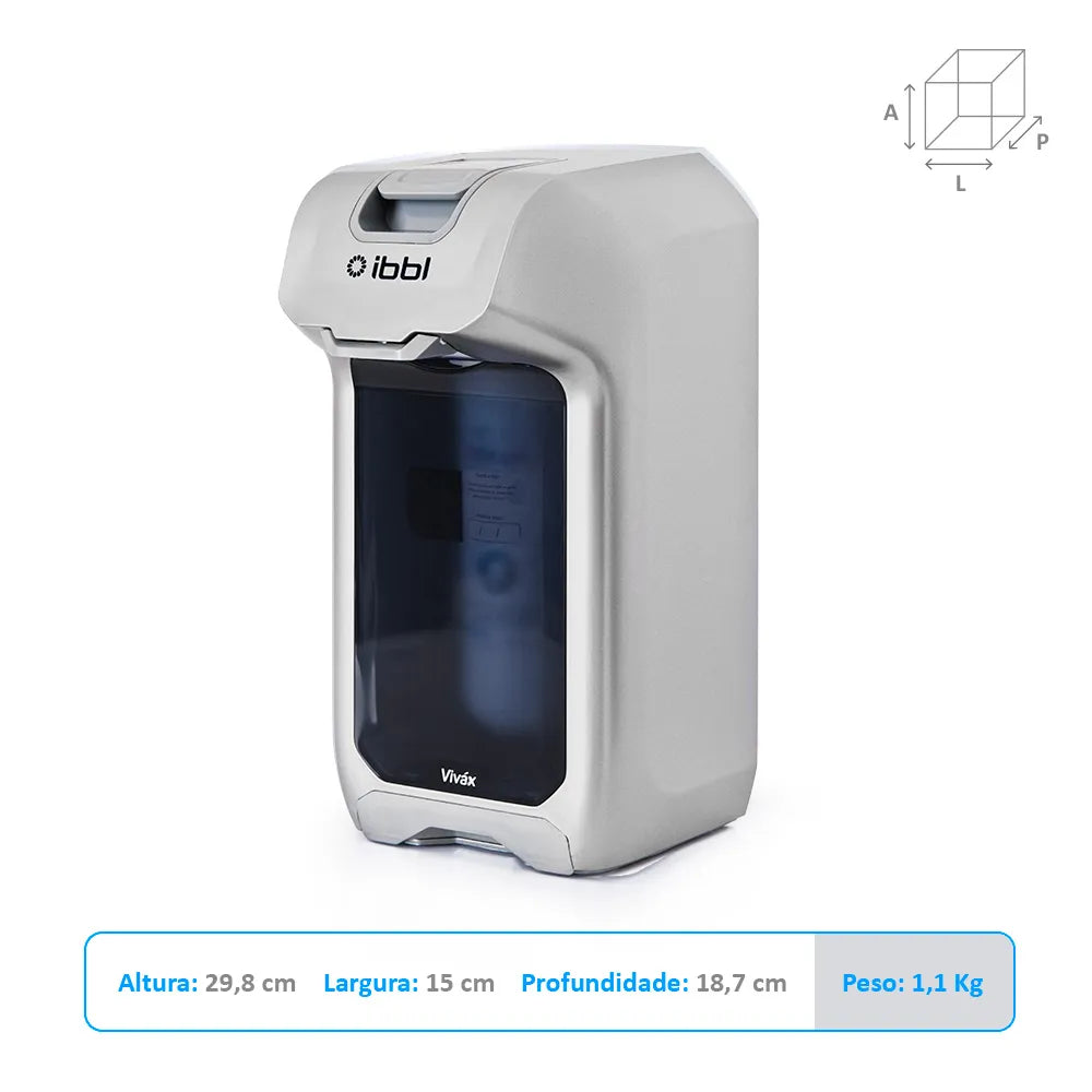 Purificador de Água Viváx Prata BIVOLT