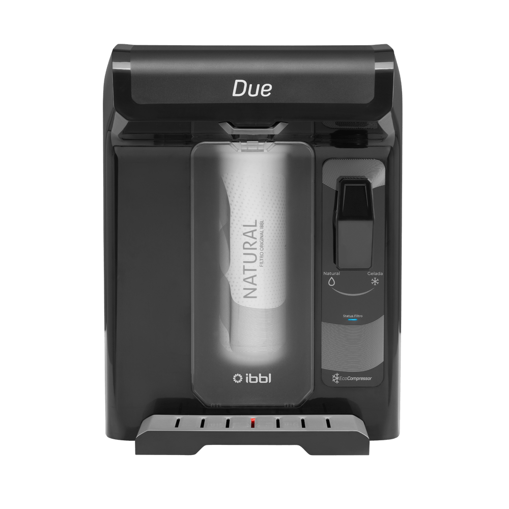 Purificador de Água Due com Compressor Grafite BIVOLT