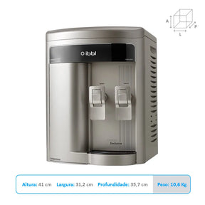 Purificador de Água FR600 Exclusive com Compressor Prata BIVOLT