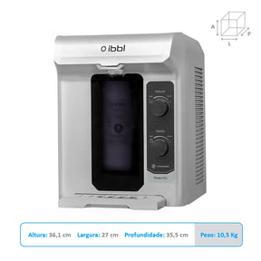 Purificador de Água Vivax Pro com Compressor Prata BIVOLT