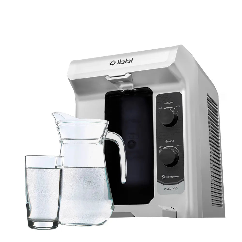 Purificador de Água Vivax Pro com Compressor Prata BIVOLT
