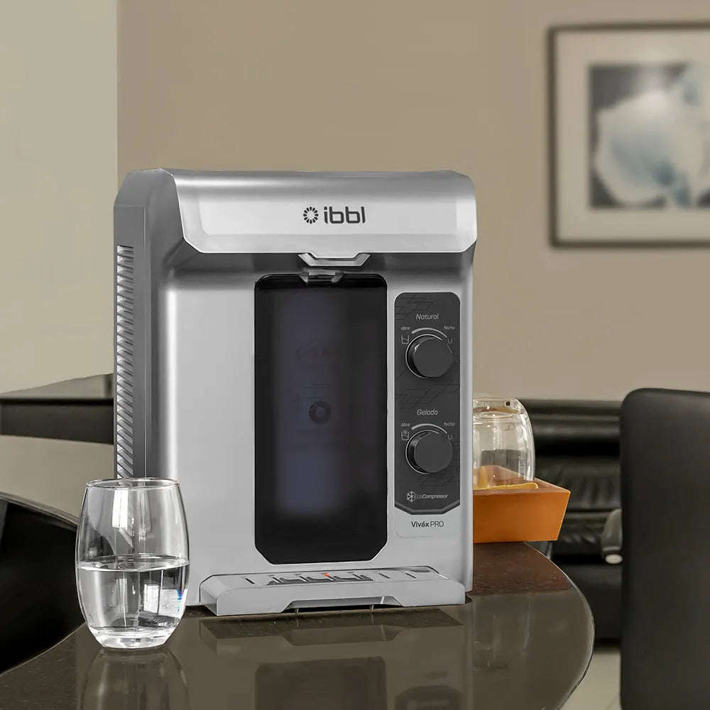 Purificador de Água Vivax Pro com Compressor Prata BIVOLT