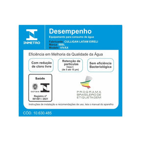 Purificador de Água Viváx Prata BIVOLT