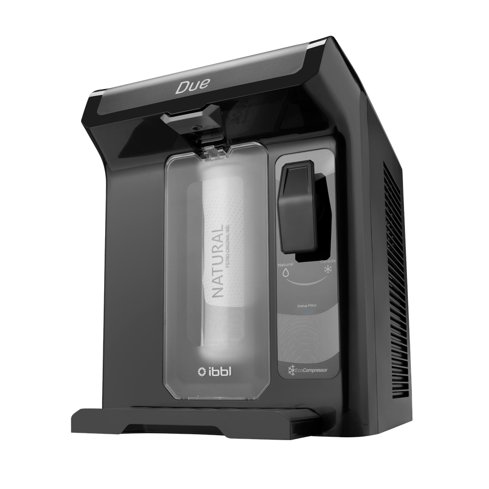 Purificador de Água Due com Compressor Grafite BIVOLT